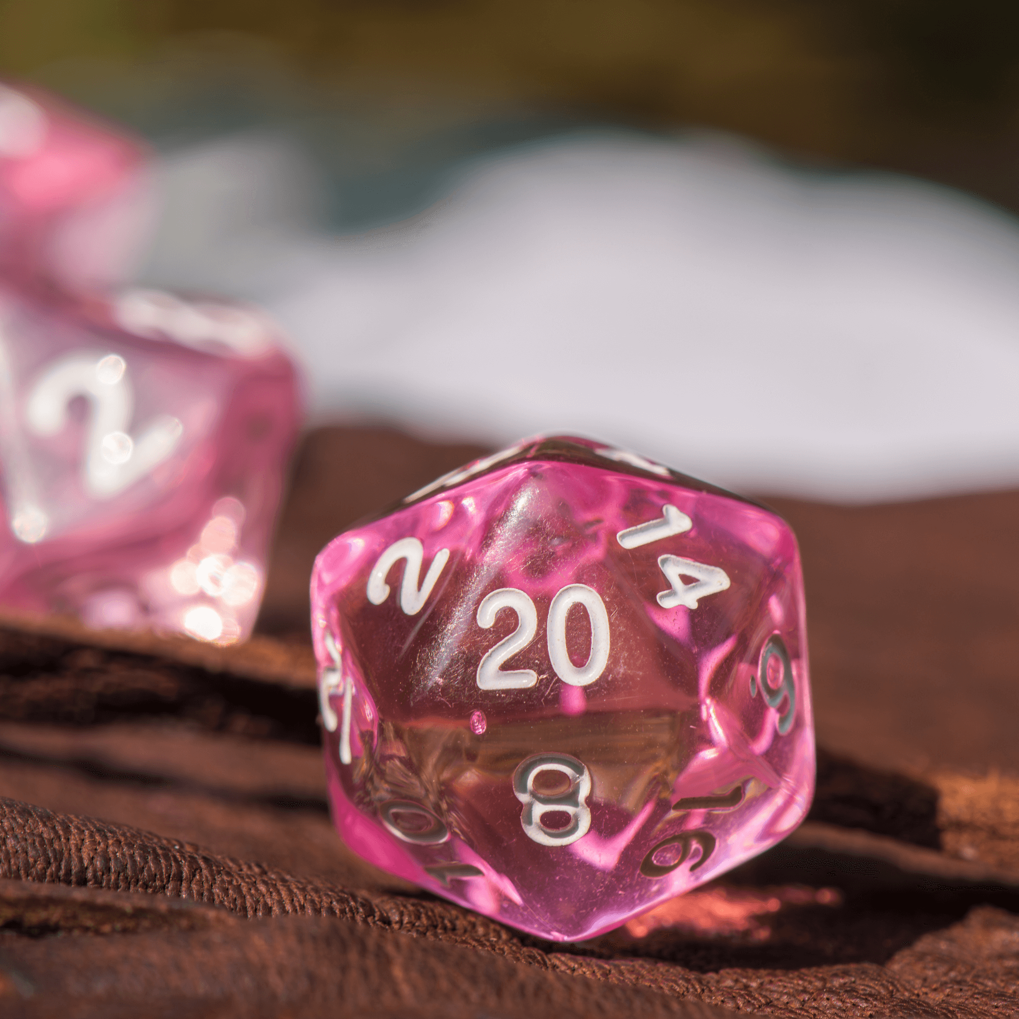Pinke Würfel