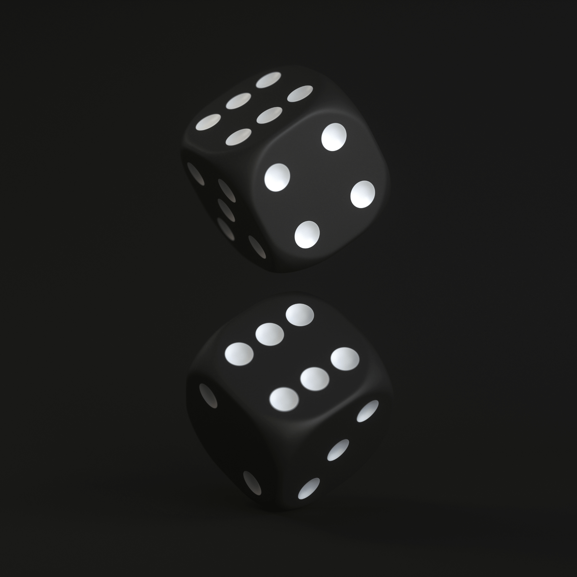 Schwarze Würfel