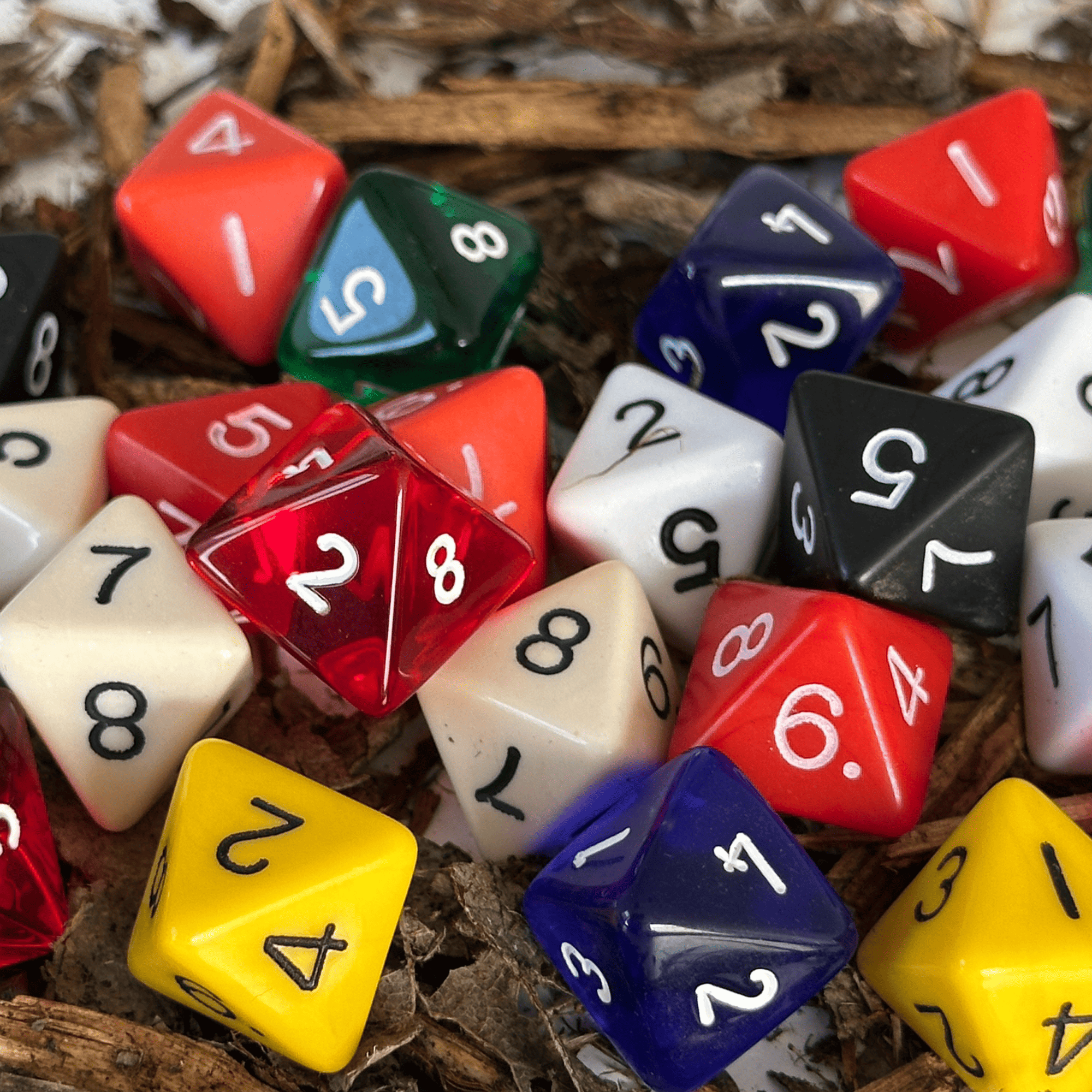 W8 - achtseitige Würfel