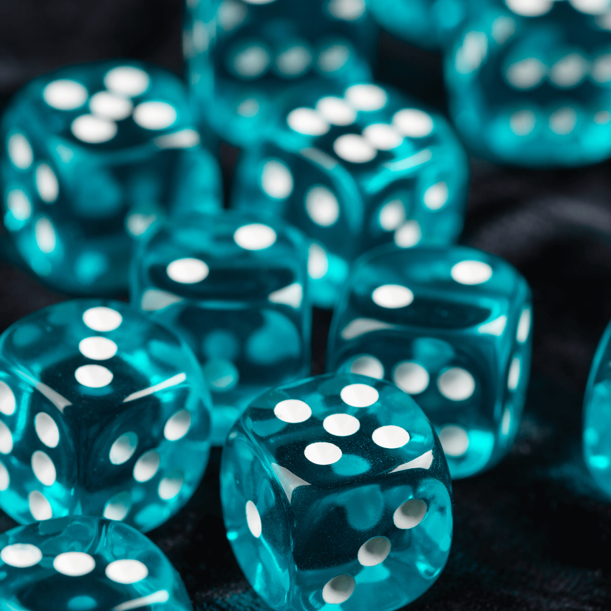 Blaue Würfel