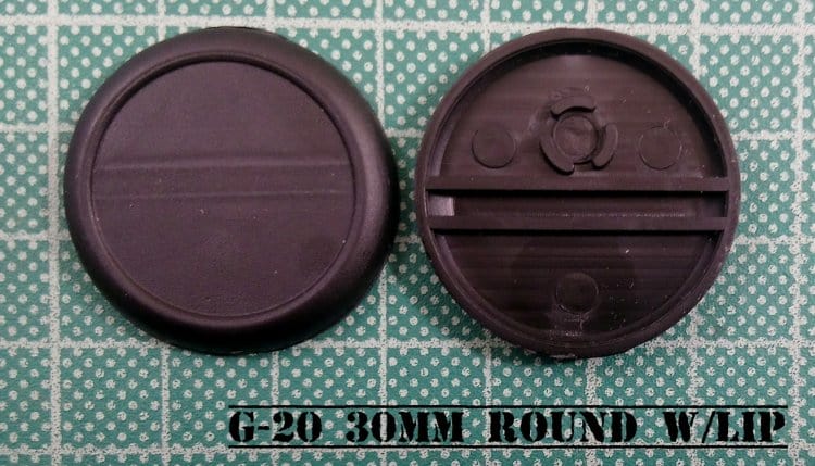 Ral Partha 30mm Round Bases with Lip (10)