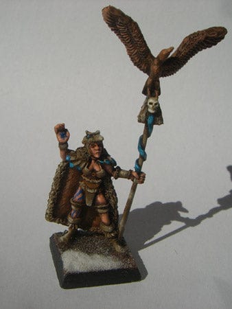 Ral Partha Barbarian Empire Reaver War Witch - Bird