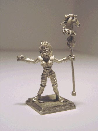 Ral Partha Barbarian Empire Reaver War Witch - Horse