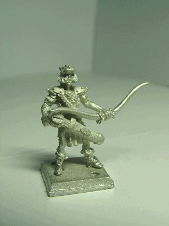 Ral Partha Barbarian Empire Savage Spirit Walker with bow