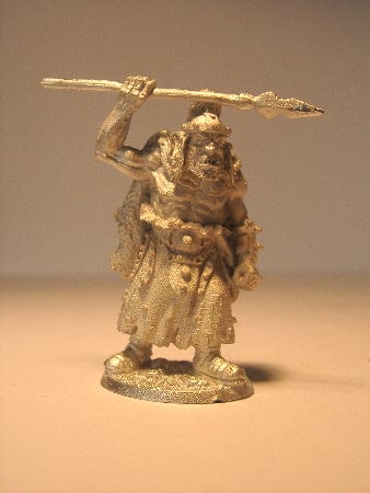 Ral Partha Bob Olleys Ogres - Spearman with Helmet