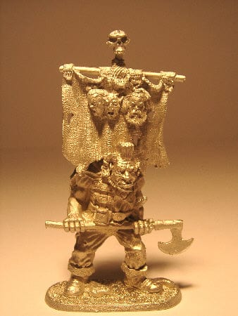 Ral Partha Bob Olleys Ogres - Standard Bearer