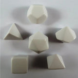 Chessex Chessex Blanko Würfelset weiß