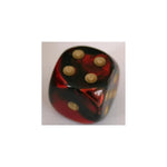 Chessex Chessex Gemini Black-Red W6 16mm