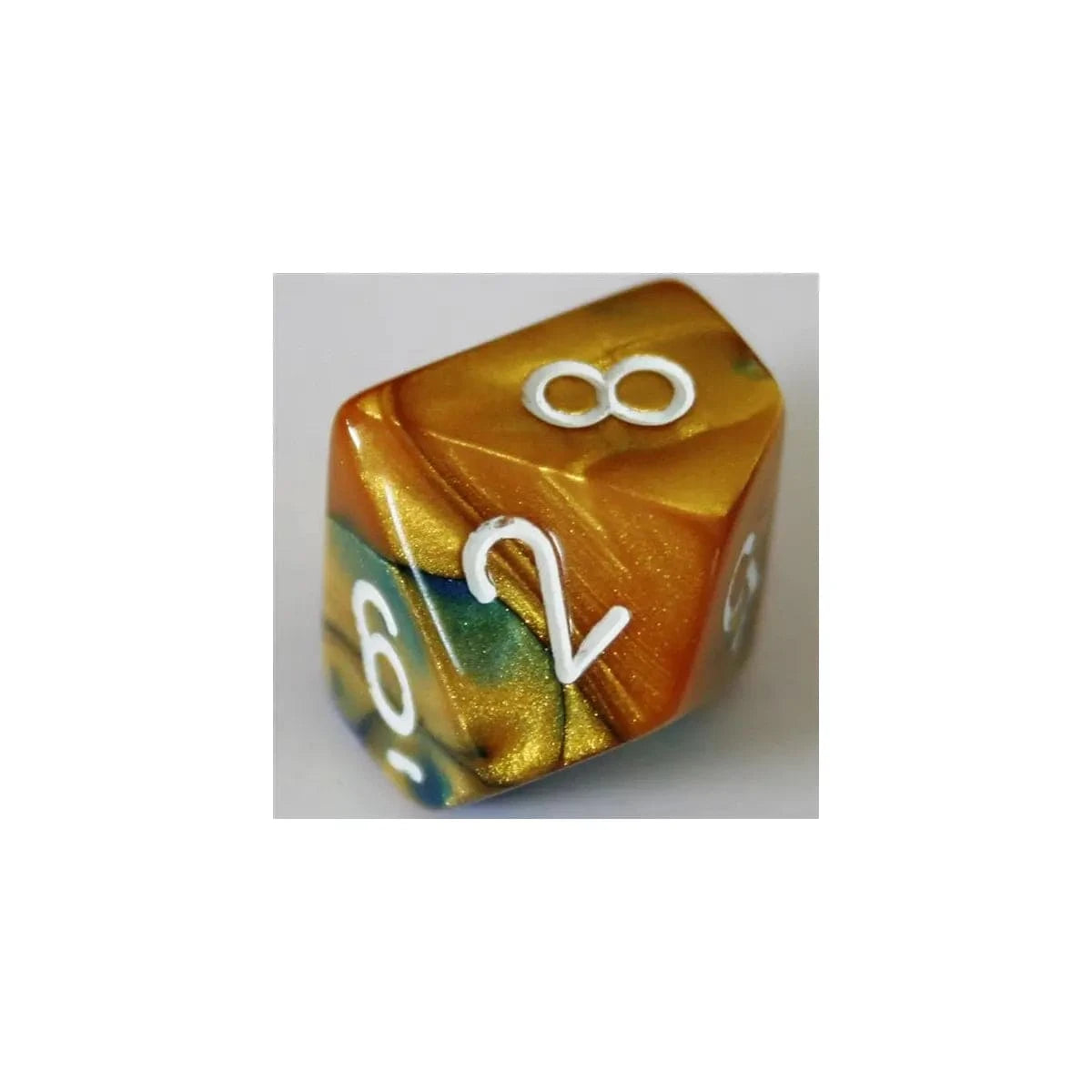 Chessex Chessex Gemini Blue-Gold W10