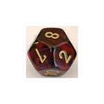Chessex Chessex Gemini Purple-Red W12