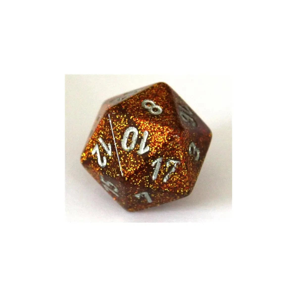 Chessex Chessex Glitter gold/silver W20
