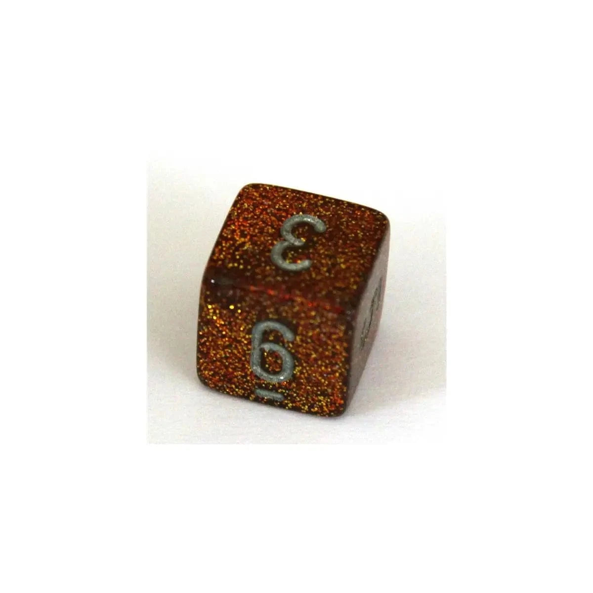 Chessex Chessex Glitter gold/silver W6