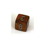 Chessex Chessex Glitter gold/silver W6