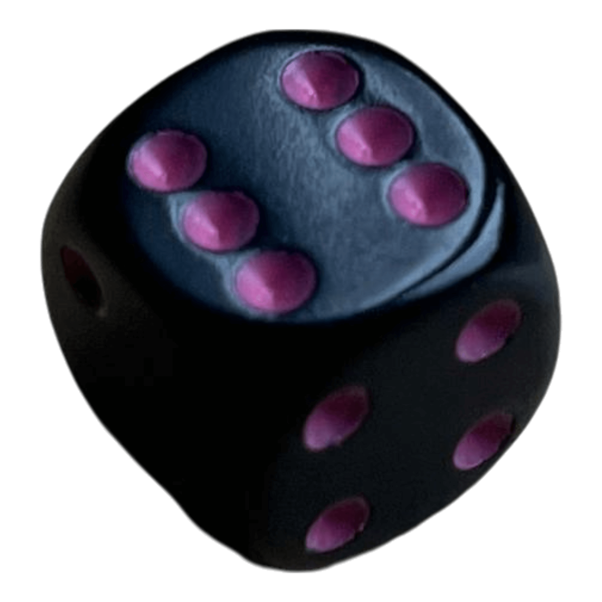 Chessex Chessex Opaque Black/Pink W6 (16mm)