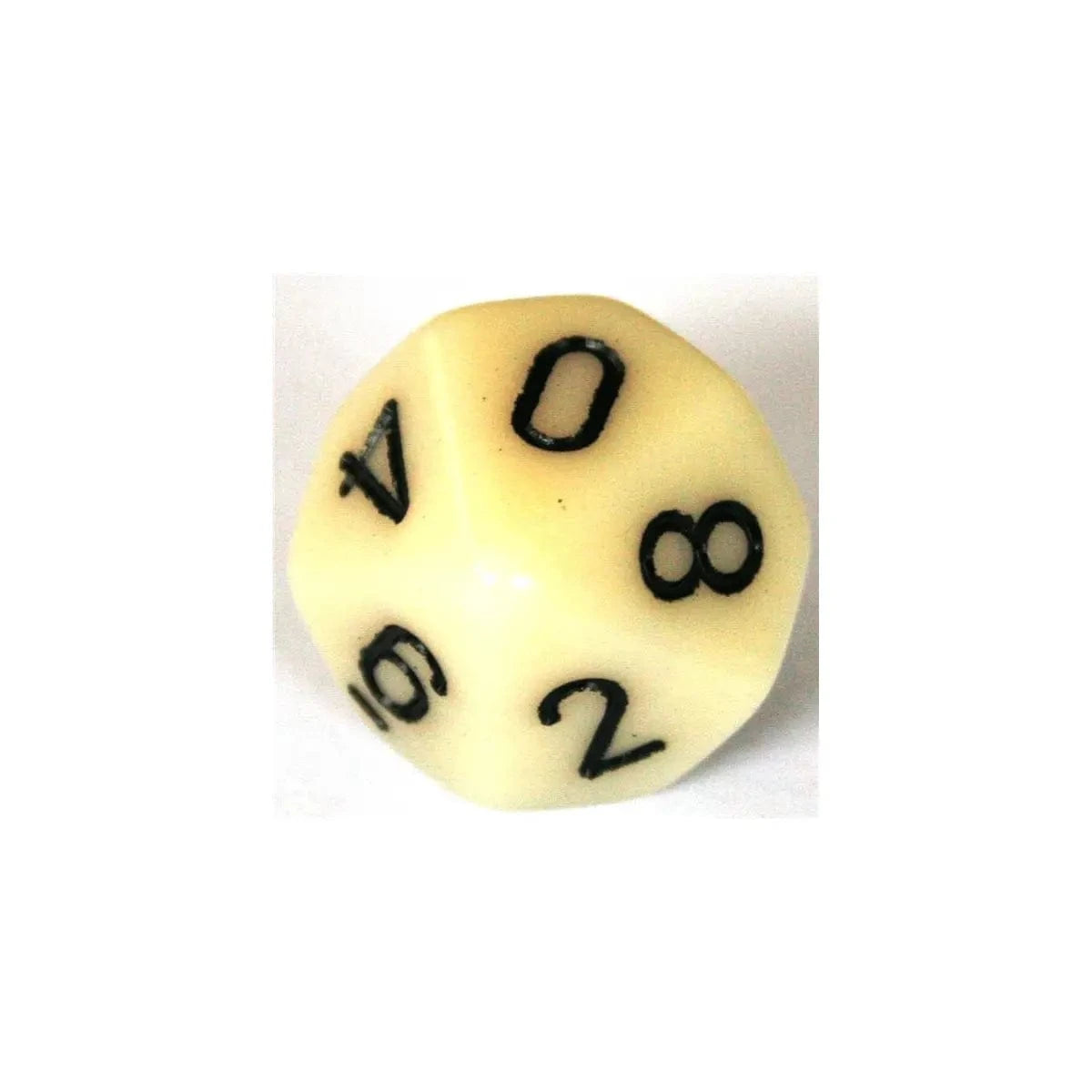 Chessex Chessex Opaque Ivory W10