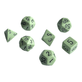 Chessex Chessex Opaque Pastel Green/Black Set