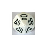 Chessex Chessex Opaque White W10-0