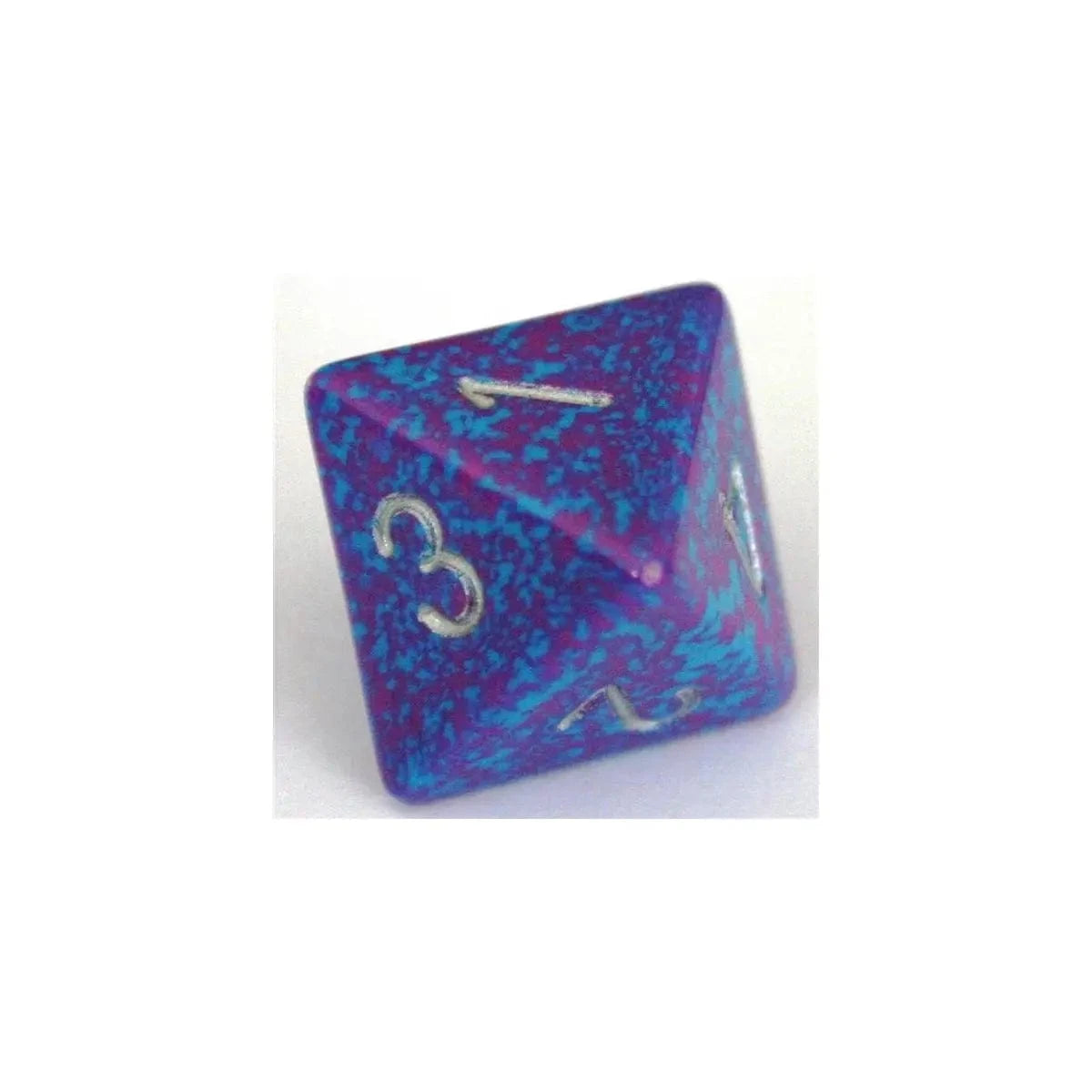 Chessex Chessex Speckled Silver Tetra W8