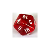 Chessex Chessex Translucent Red W20