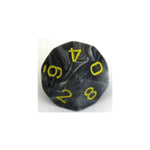 Chessex Chessex Vortex Black/Yellow W10