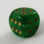 Chessex Chessex Vortex Green W6 16mm