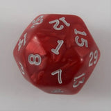 Chessex Chessex W30 Marbleized Red