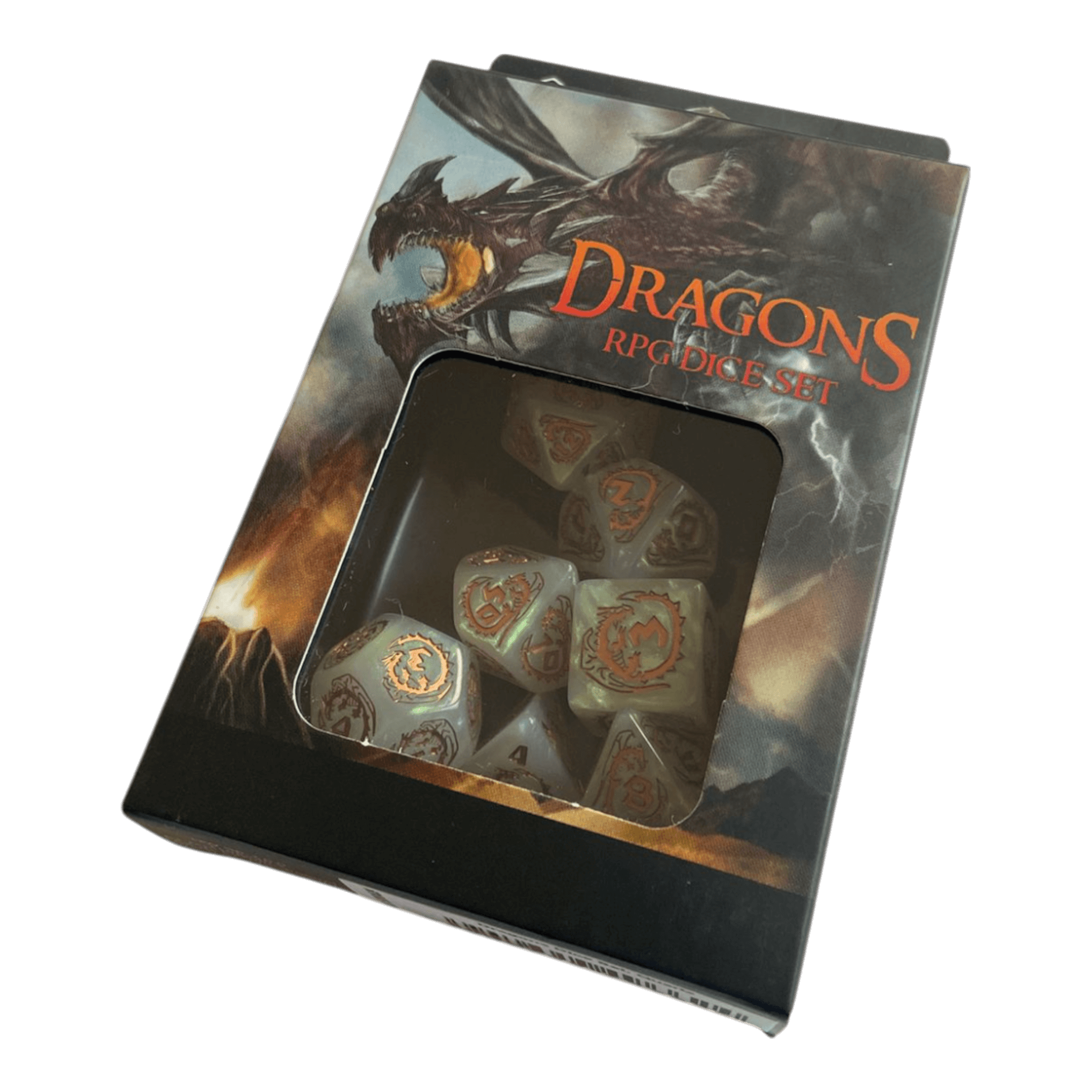 Würfel Stube Dragons RPG Würfel 7er Set: Quartz