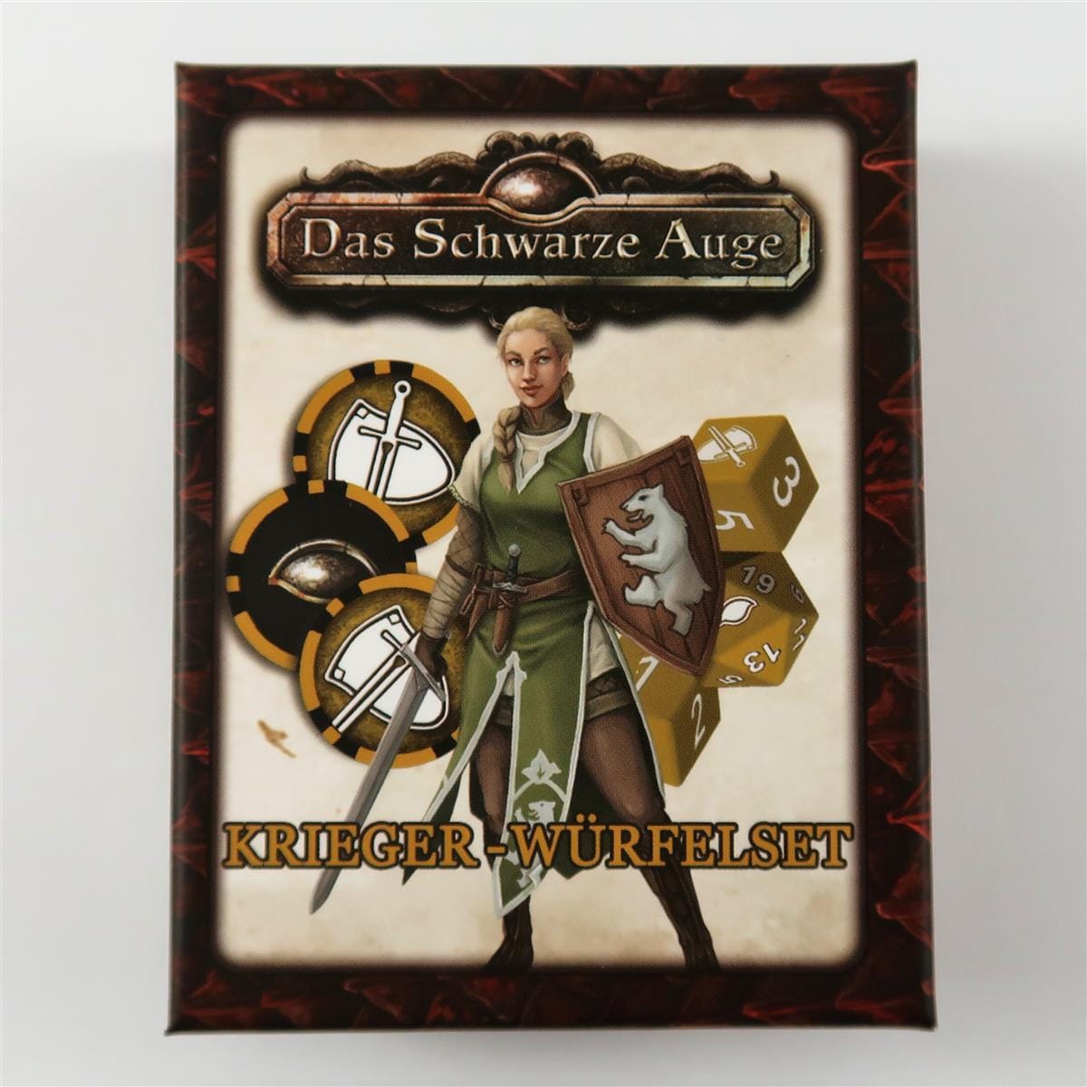 Würfel Stube DSA 5 Einsteigerbox: Krieger-Würfel- & Chipset