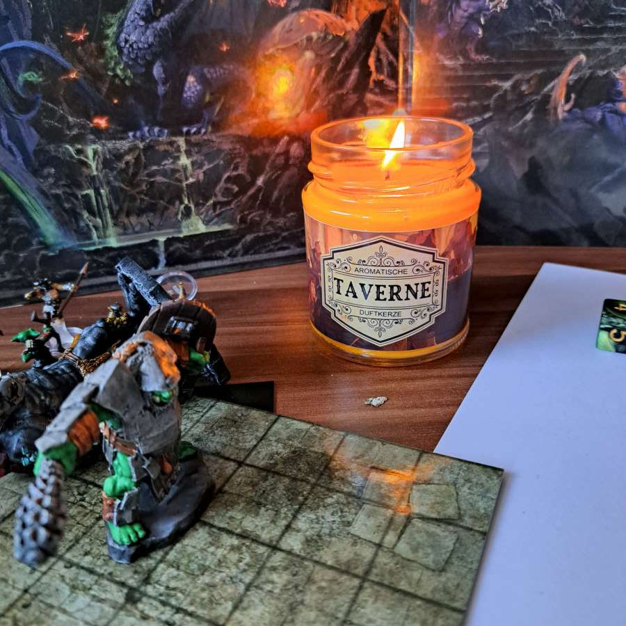 Lootchest Duftkerze Taverne mit Überraschungswürfel