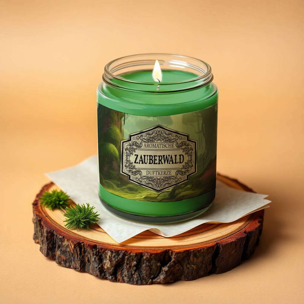 Lootchest Duftkerze Zauberwald mit Überraschungswürfel
