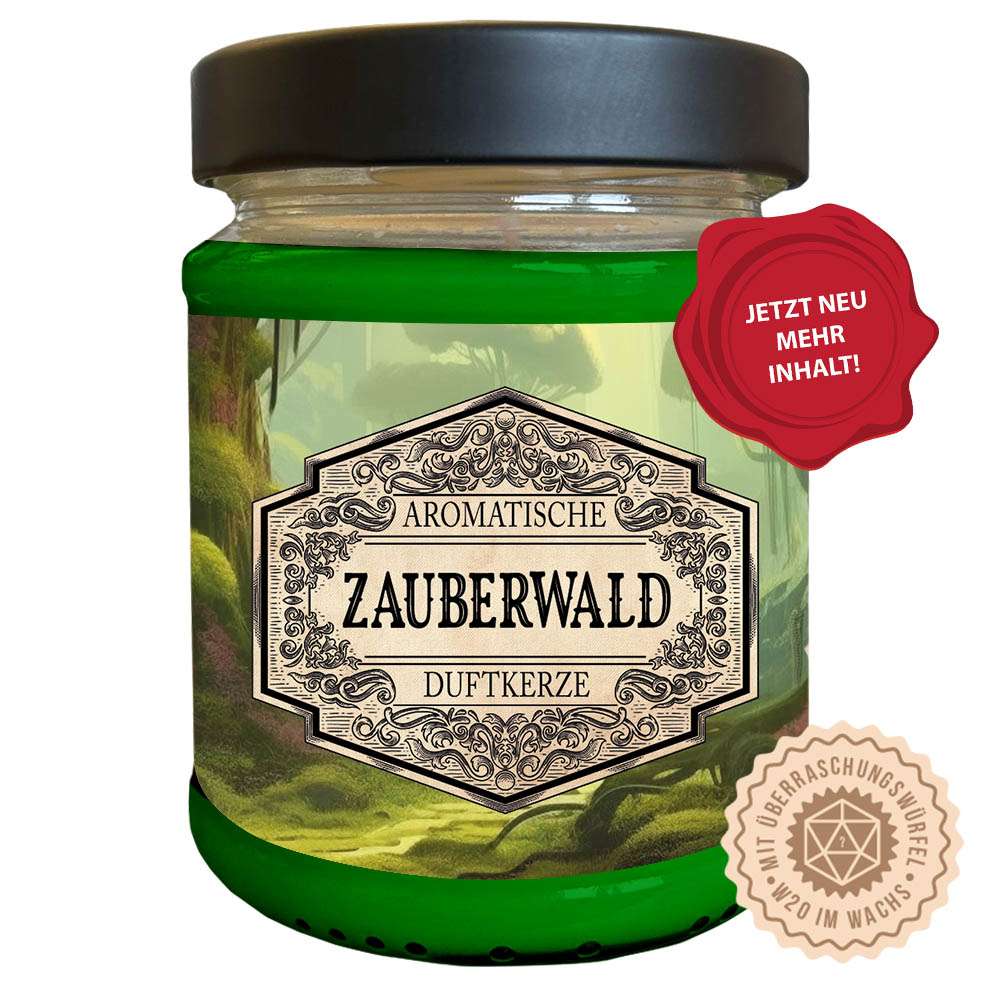 Lootchest Duftkerze Zauberwald mit Überraschungswürfel