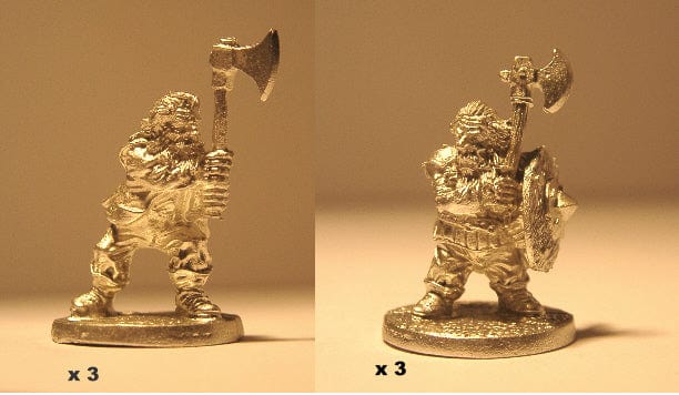 Ral Partha Dwarf Axemen (6)