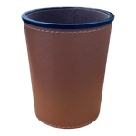 Philos Einfacher Würfelbecher in braun