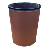 Philos Einfacher Würfelbecher in braun