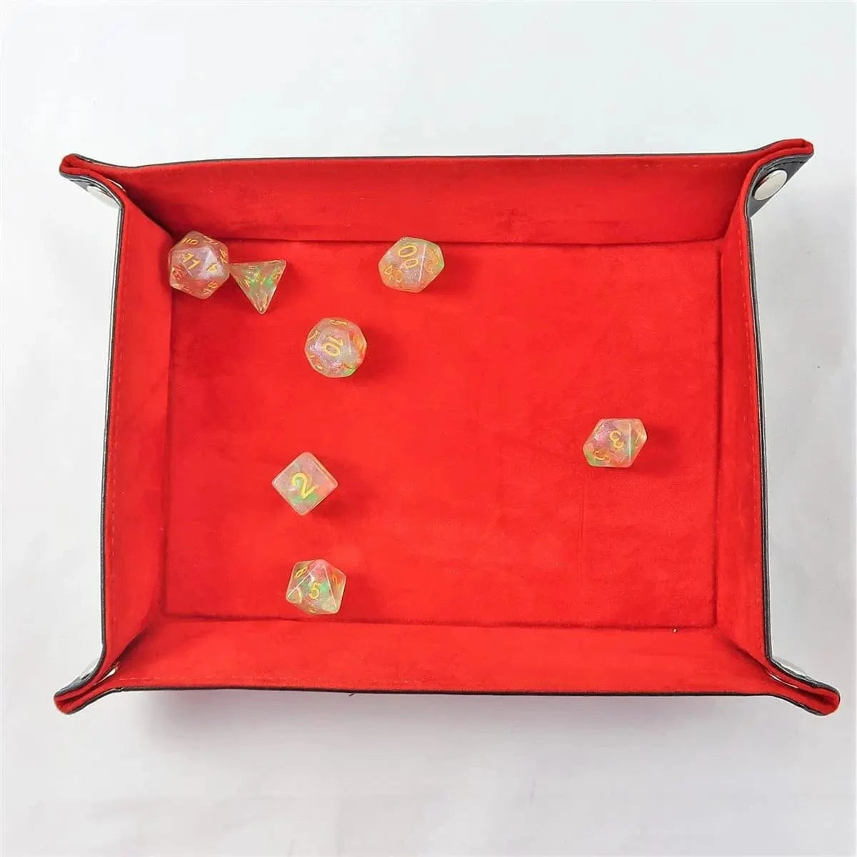 Waerfel Stube faltbares Würfelbrett rot