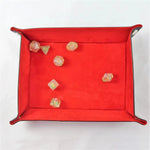 Waerfel Stube faltbares Würfelbrett rot