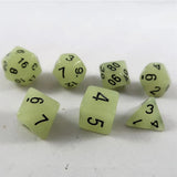 Waerfel Stube Fluoreszierende Würfel weiß Set