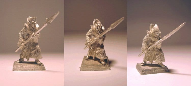 Ral Partha High Elves - Regular Spearmen (6)