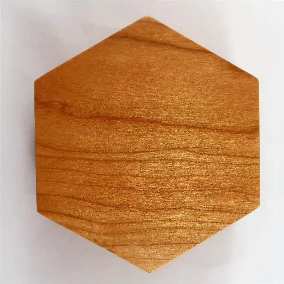 Waerfel Stube Holzbox Cherry sechseckig