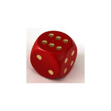 Philos HolzWürfel 16mm Rot