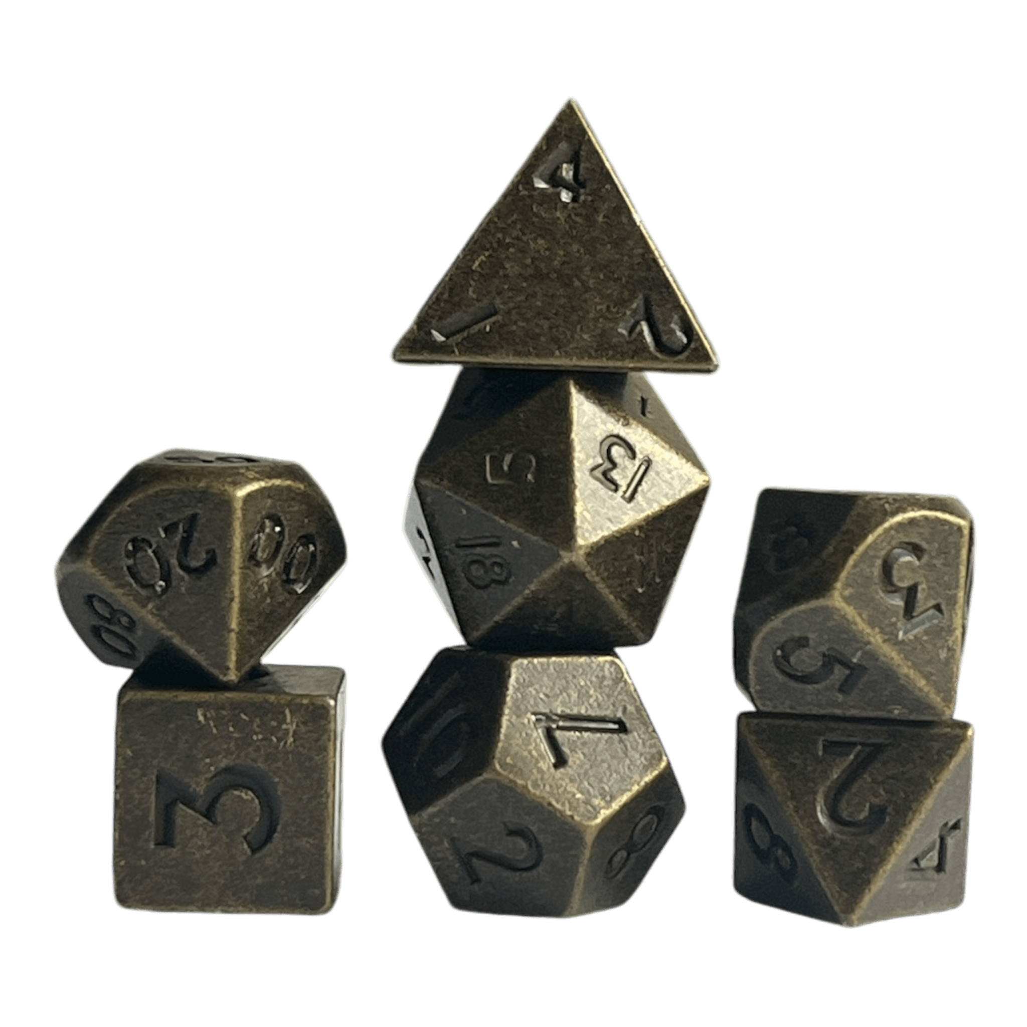Würfel Stube Mini Messing Würfel-Set (10mm)
