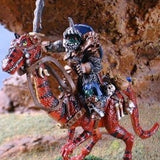 Ral Partha Mounted Orc Commander on Death Jaw