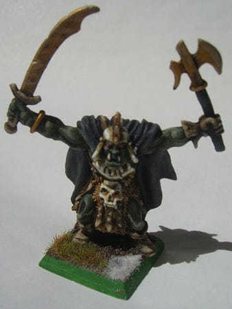 Ral Partha Orc Bloodmaster Commander