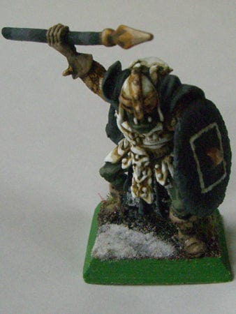 Ral Partha Orc heavy Impaler - Spearman 1