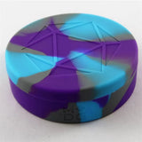 Metallic Dice Games Silikon Würfel Box purple/light blue/grey
