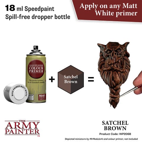 The Army Painter Speedpaint 2.0: Satchel Brown (18ml)