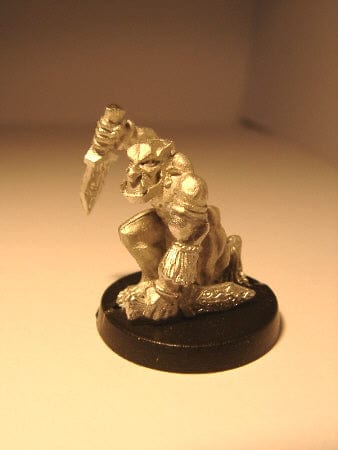 Ral Partha Tribal Orc Assassin Kneeling