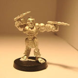 Ral Partha Tribal Orc Berserker striking