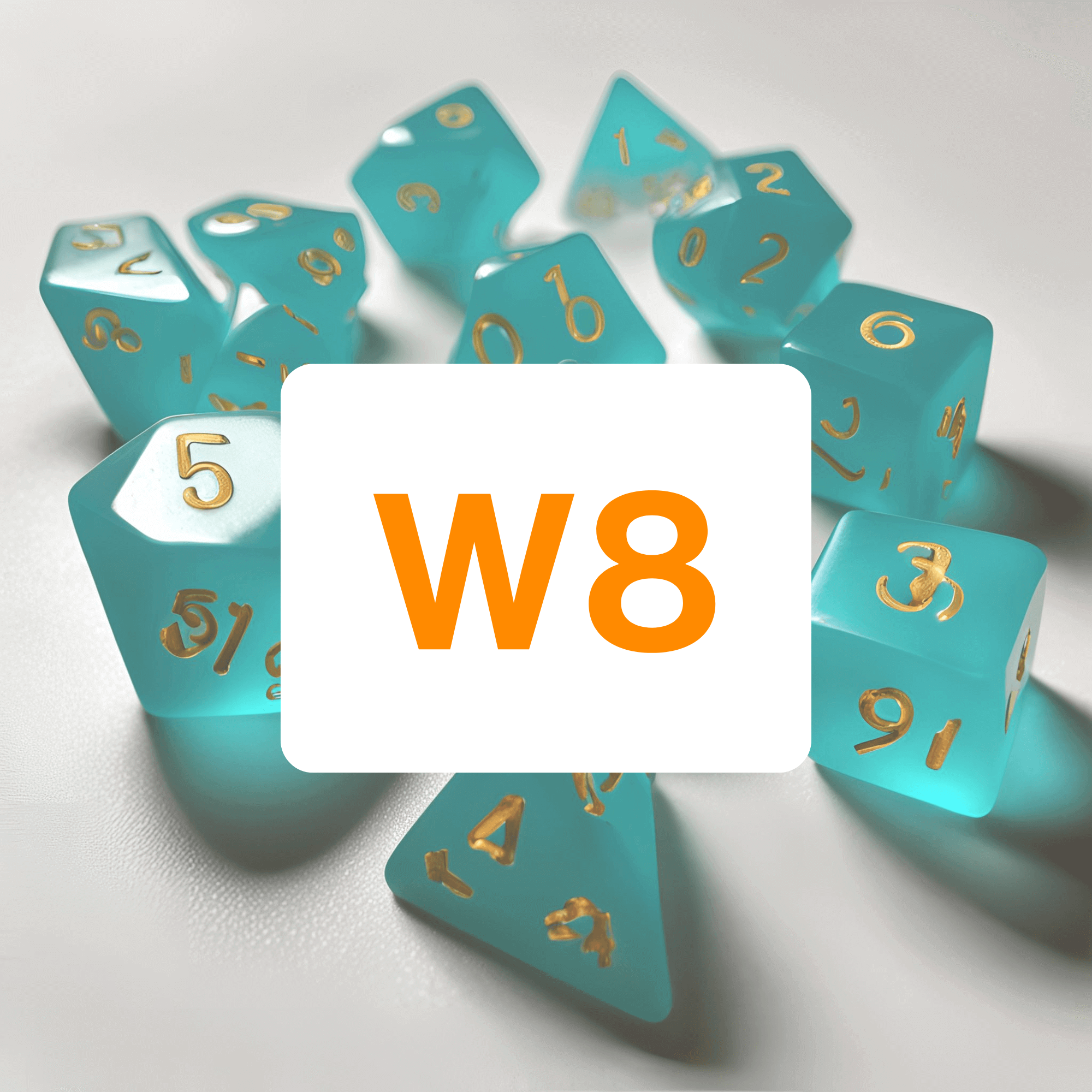 Chessex Cirrus Aqua W8