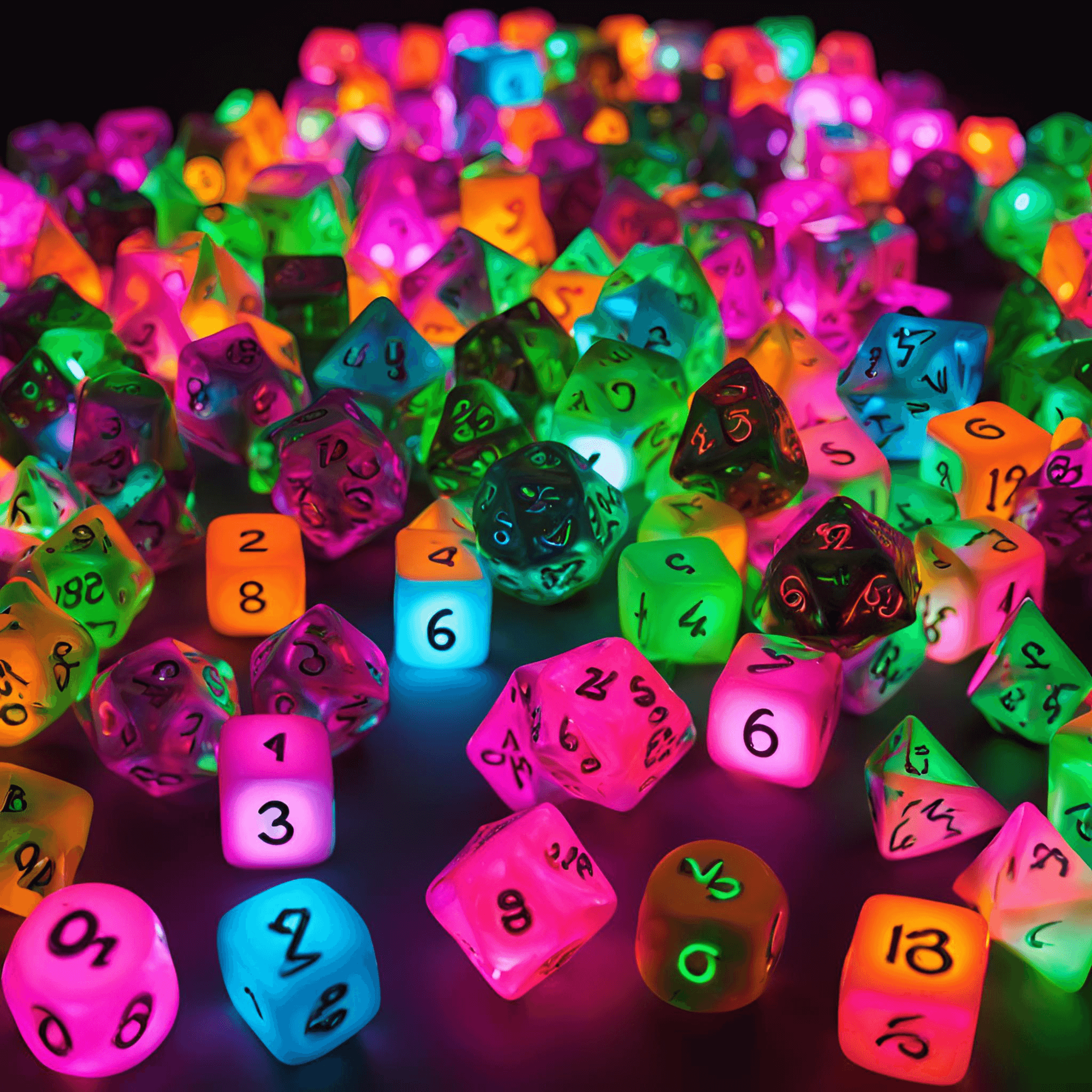 Fluoreszierende Sets